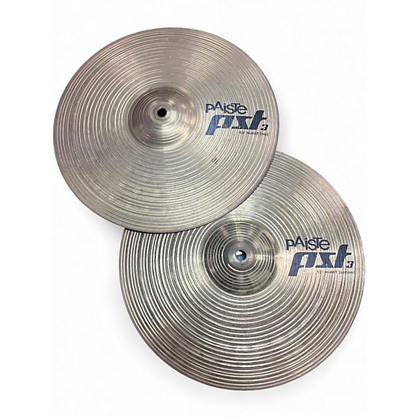 Used Paiste 13in PST3 Hi Hat Pair Cymbal