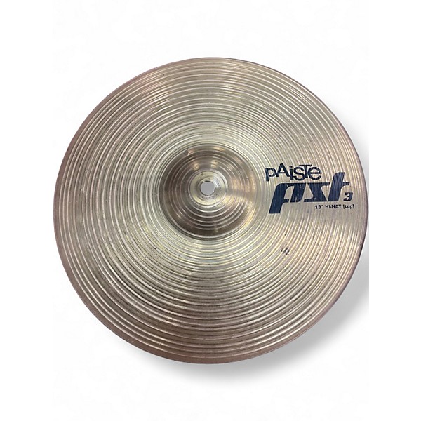 Used Paiste 13in PST3 Hi Hat Pair Cymbal