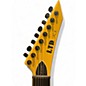 Used ESP LTD SC608B Stephen Carpenter Signature Baritone Yellow Solid Body Electric Guitar