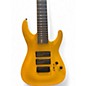 Used ESP LTD SC608B Stephen Carpenter Signature Baritone Yellow Solid Body Electric Guitar