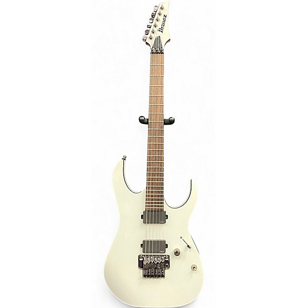 Used Ibanez RGIR20E Iron Label White Solid Body Electric Guitar
