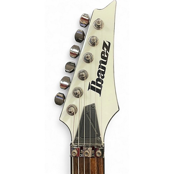 Used Ibanez RGIR20E Iron Label White Solid Body Electric Guitar