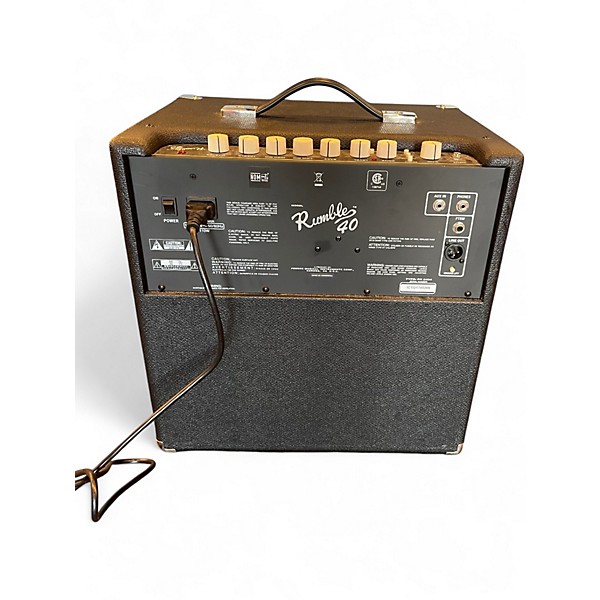 Used Fender Rumble 40 Bass Combo Amp