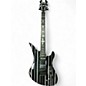 Used Schecter Guitar Research Synyster Gates Signature Custom S Black with Silver Pinstripes Solid Body Electric Guitar thumbnail
