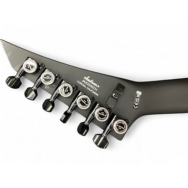 Used Jackson American Series Rhoads RR24 Satin Black Solid Body Electric Guitar