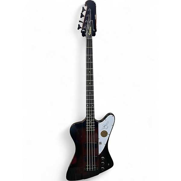 Used Epiphone Thunderbird IV Sunburst Electric Bass Guitar