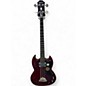 Used Epiphone EB0 Cherry Electric Bass Guitar thumbnail