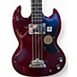 Used Epiphone EB0 Cherry Electric Bass Guitar