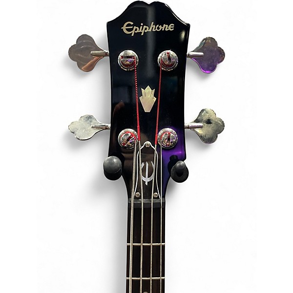 Used Epiphone EB0 Cherry Electric Bass Guitar
