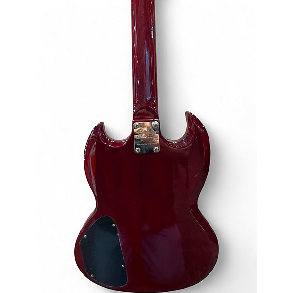 Used Epiphone EB0 Cherry Electric Bass Guitar