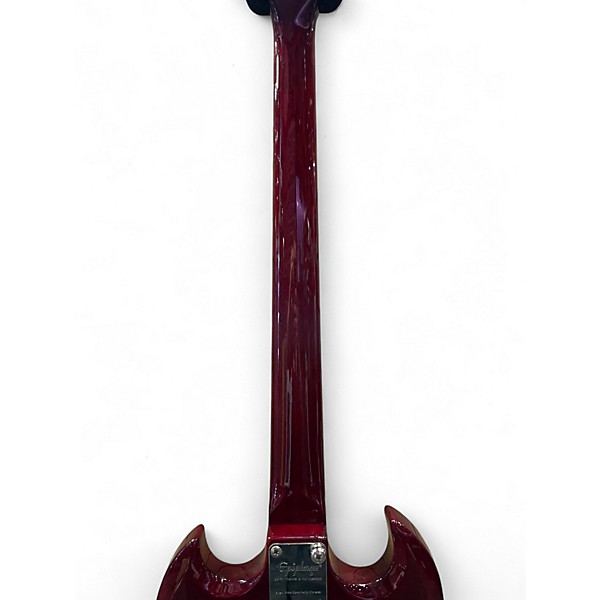 Used Epiphone EB0 Cherry Electric Bass Guitar