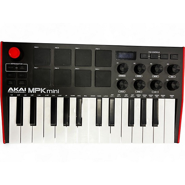 Used Akai Professional MPK Mini MIDI Controller