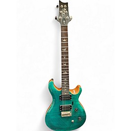 Used PRS CE24 Blue Solid Body Electric Guitar
