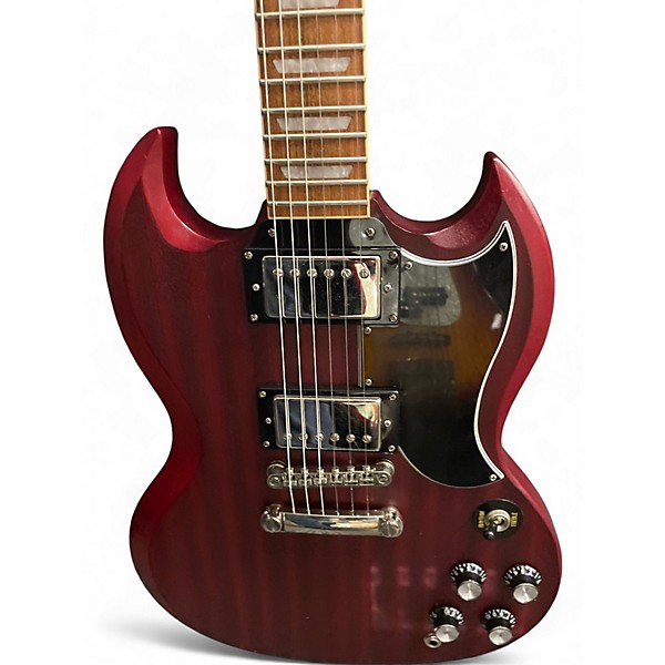 Used Epiphone SG Satin Red Solid Body Electric Guitar