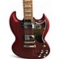 Used Epiphone SG Satin Red Solid Body Electric Guitar