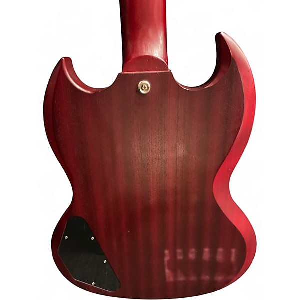 Used Epiphone SG Satin Red Solid Body Electric Guitar