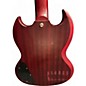 Used Epiphone SG Satin Red Solid Body Electric Guitar