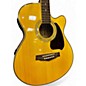 Used Ibanez PC25ECEWC Natural Acoustic Electric Guitar