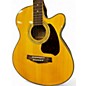 Used Ibanez PC25ECEWC Natural Acoustic Electric Guitar