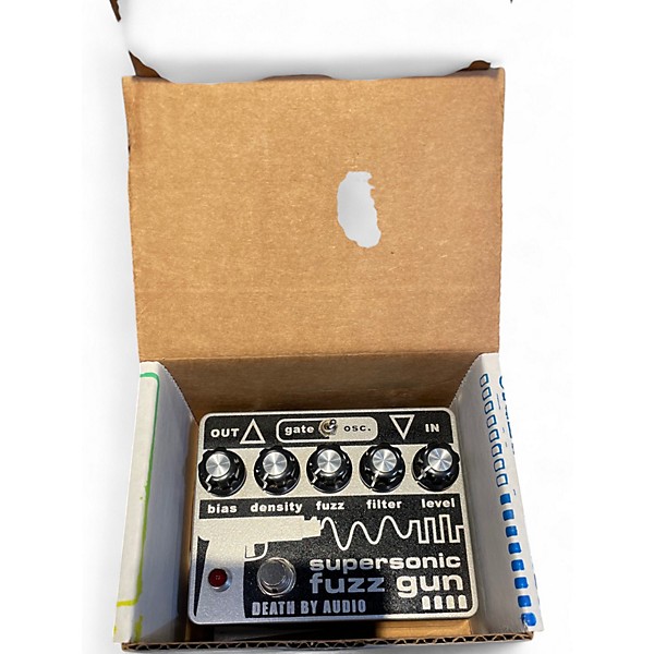 Used Death By Audio DBA06 Supersonic Fuzz Gun Effect Pedal