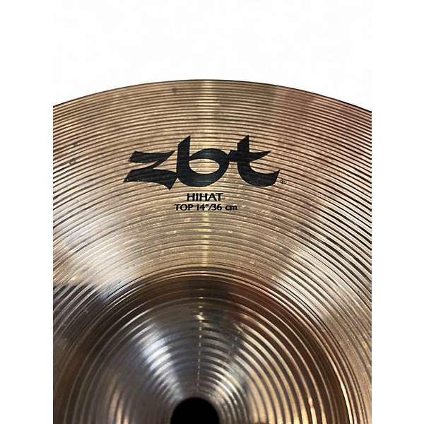 Used Zildjian 14in ZBT Hi Hat Pair Cymbal