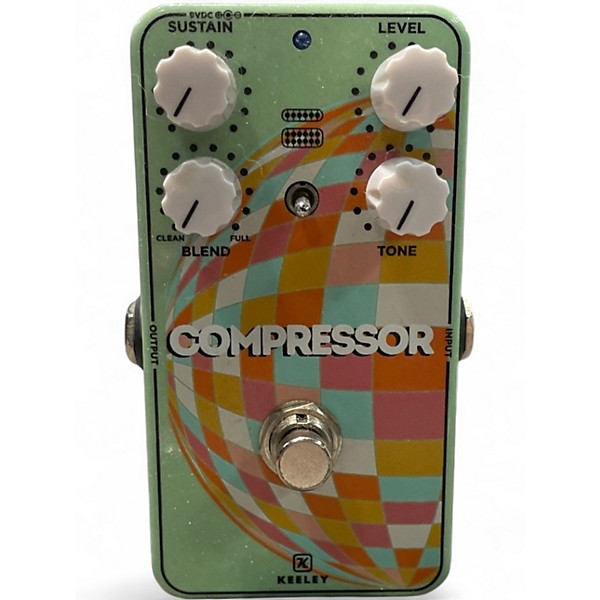 Used Keeley 4 Knob Compressor Effect Pedal