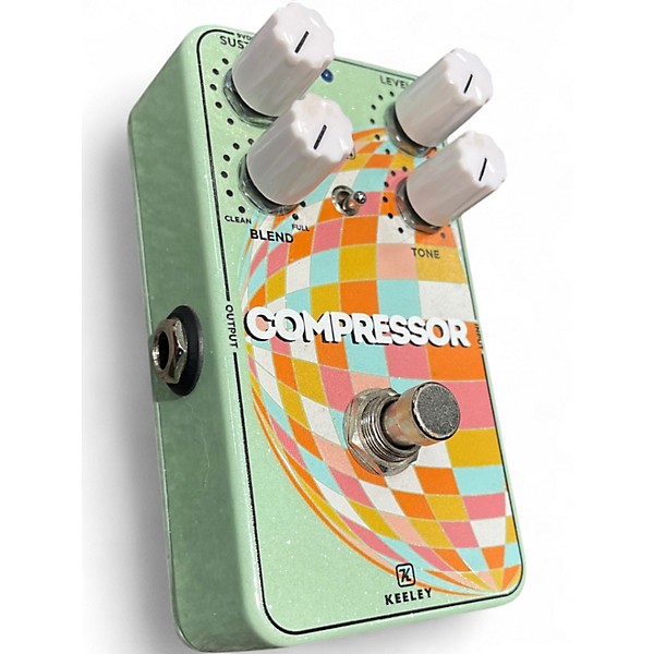 Used Keeley 4 Knob Compressor Effect Pedal
