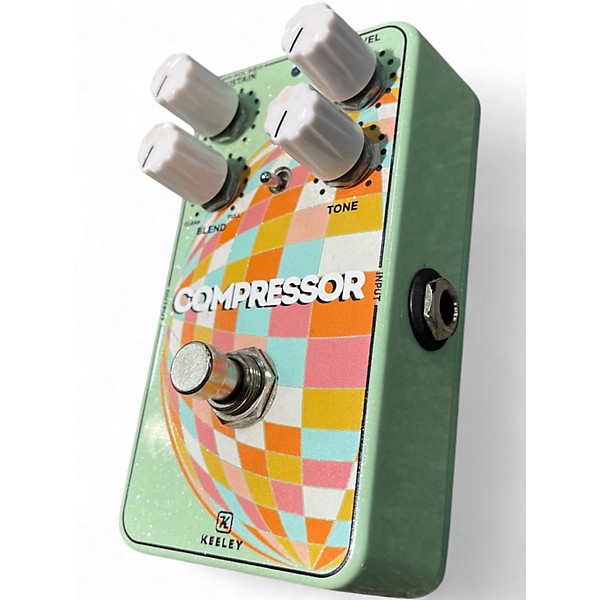 Used Keeley 4 Knob Compressor Effect Pedal