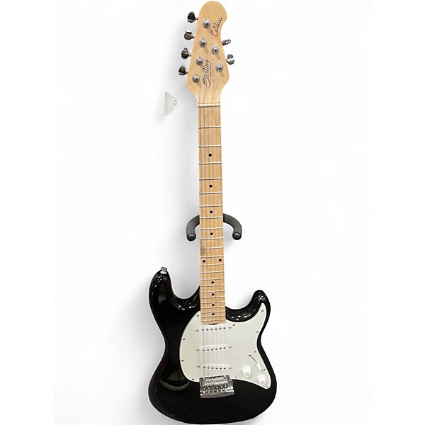 Used Sterling by Music Man CUTLASS Black Solid Body Electric Guitar