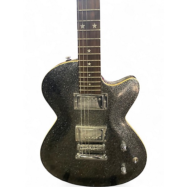 Used Daisy Rock Rock Candy Classic Black sparkle Solid Body Electric Guitar