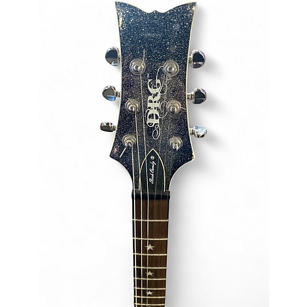 Used Daisy Rock Rock Candy Classic Black sparkle Solid Body Electric Guitar