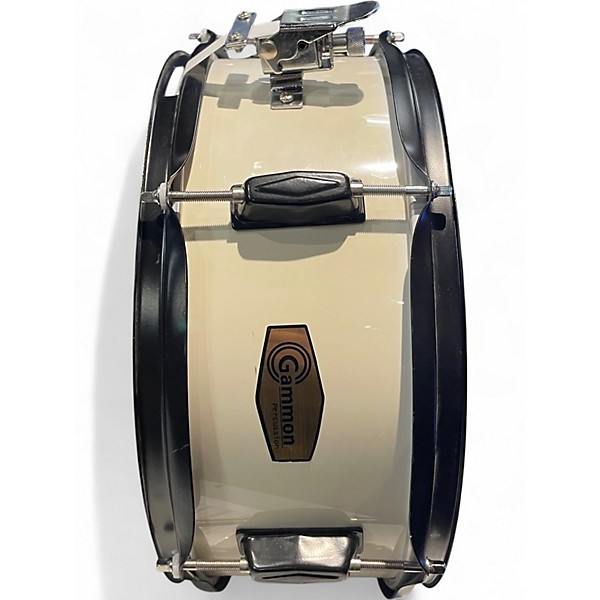 Used Gammon Percussion 14in SNARE White Drum
