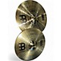 Used MEINL 14in HCS Hi Hat Pair Cymbal thumbnail