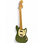 Used 2016 Fender MUSTANG OLIVE Solid Body Electric Guitar thumbnail