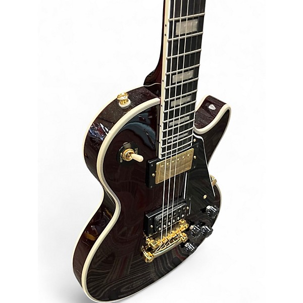 Used Epiphone Jerry Cantrell "Wino" Les Paul Custom Wine Red Solid Body Electric Guitar