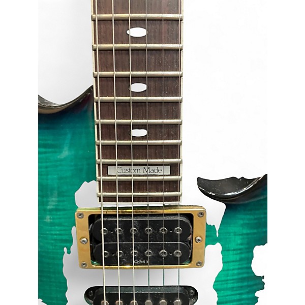 Used Ibanez S540FM CARRIBEAN BLUE Solid Body Electric Guitar