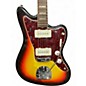 Vintage 1966 Fender Jazzmaster 3 Color Sunburst Solid Body Electric Guitar