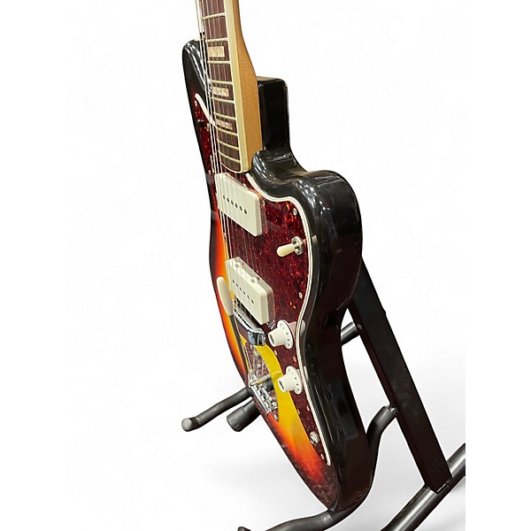 Vintage 1966 Fender Jazzmaster 3 Color Sunburst Solid Body Electric Guitar