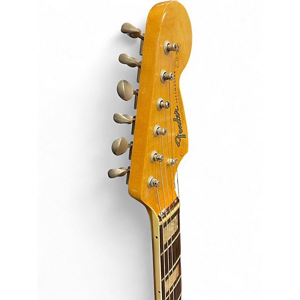 Vintage 1966 Fender Jazzmaster 3 Color Sunburst Solid Body Electric Guitar