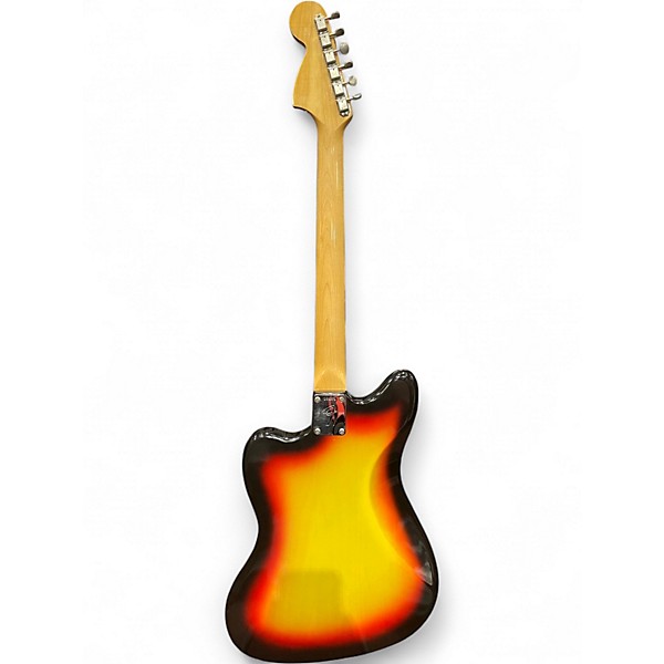 Vintage 1966 Fender Jazzmaster 3 Color Sunburst Solid Body Electric Guitar