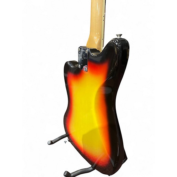 Vintage 1966 Fender Jazzmaster 3 Color Sunburst Solid Body Electric Guitar