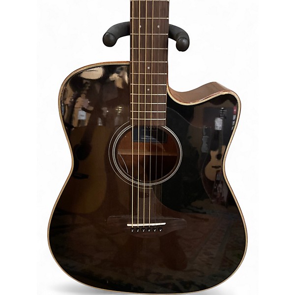 Used Yamaha A1M Trans Charcoal Acoustic Electric Guitar