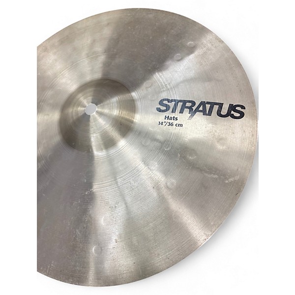Used SABIAN 14in Stratus Hi-Hat Pair Cymbal