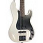 Used ESP LTD Surveyor 4 Pearl White Electric Bass Guitar