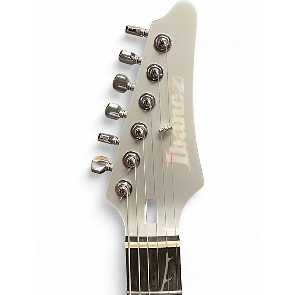 Used Ibanez TOD10 Silver Solid Body Electric Guitar