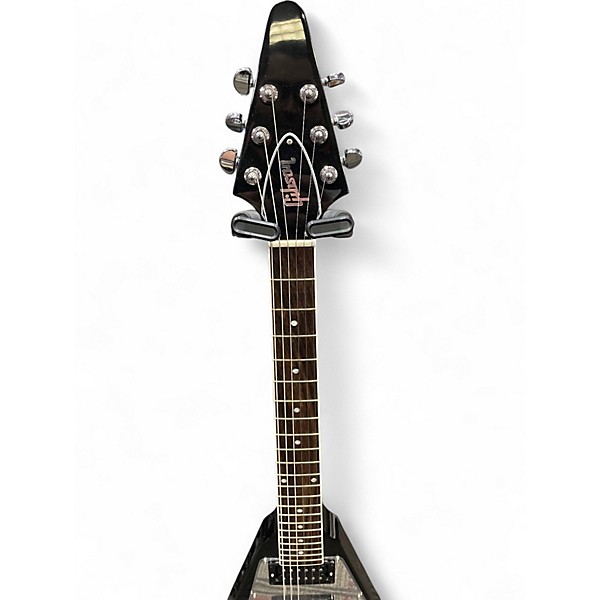 Used Gibson Flying V 70'S LIMITED MIRROR Black Solid Body Electric Guitar
