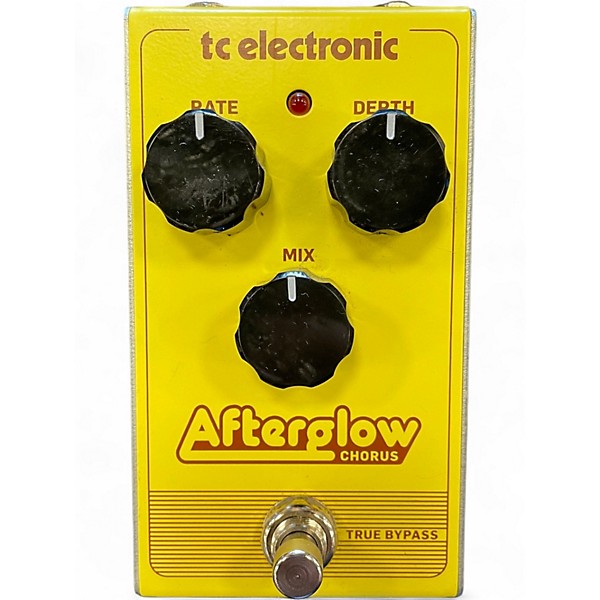 Used TC Electronic Afterglow Chorus Effect Pedal