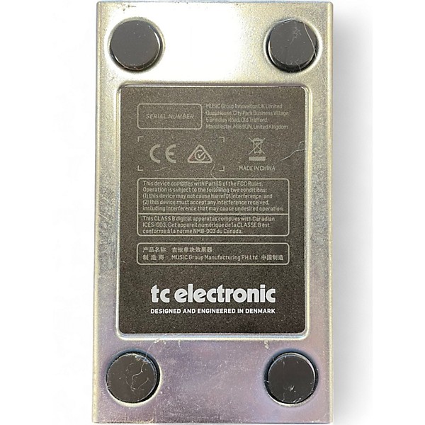 Used TC Electronic Afterglow Chorus Effect Pedal
