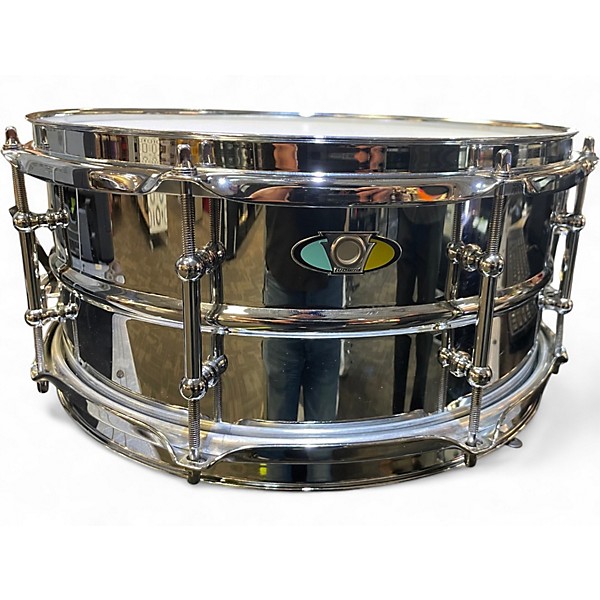 Used Ludwig 13X6 Supralite Snare Chrome Drum