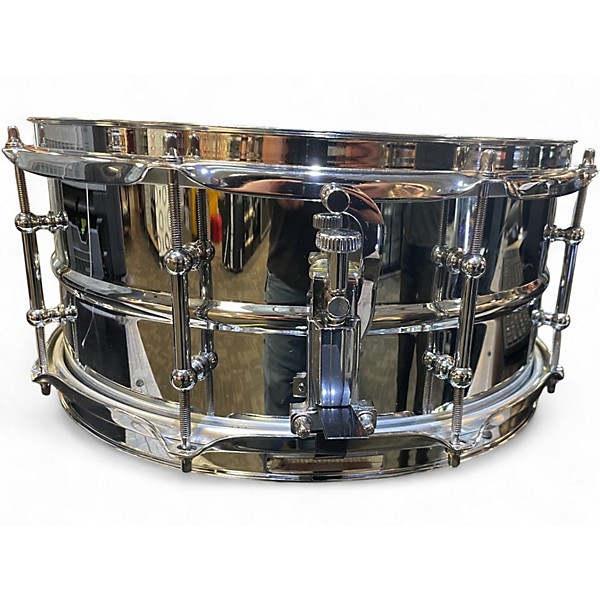 Used Ludwig 13X6 Supralite Snare Chrome Drum